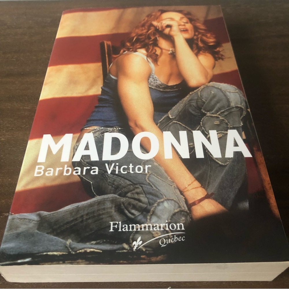 Madonna Biography Book French